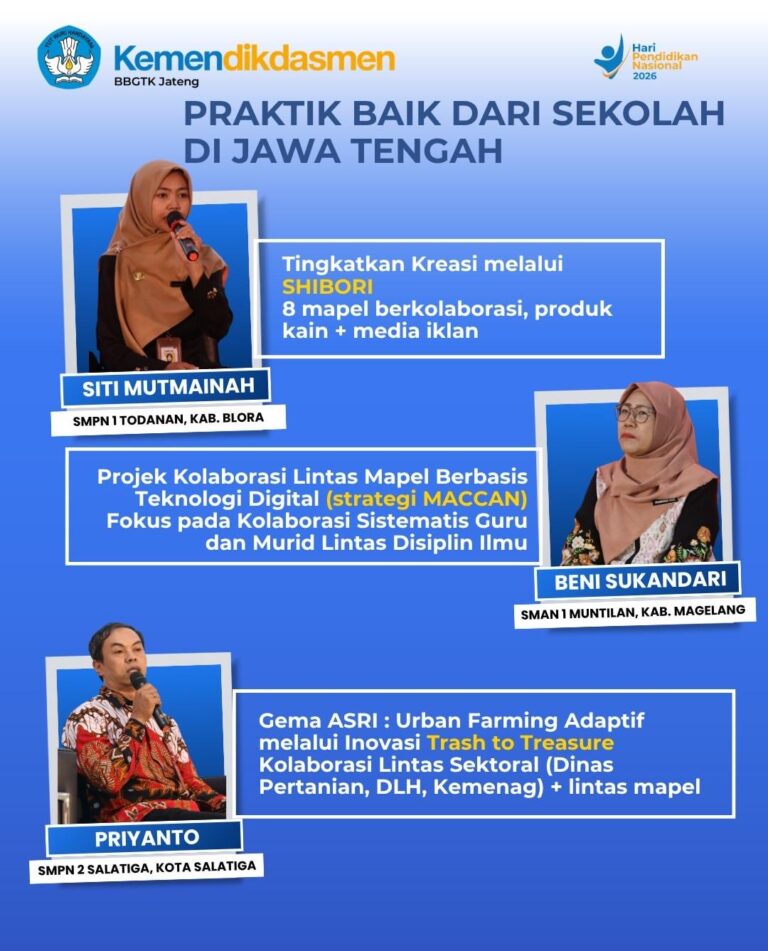 PRAKTIK BAIK DARI SEKOLAH DI JAWA TENGAH